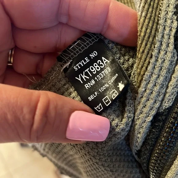 POL NEW Waffle hoodie - Picture 14 of 15